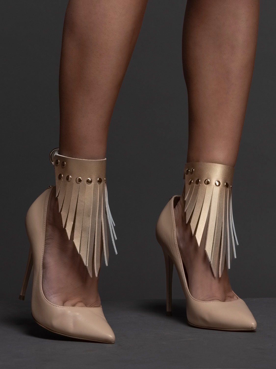Fringe Anklet Gold
