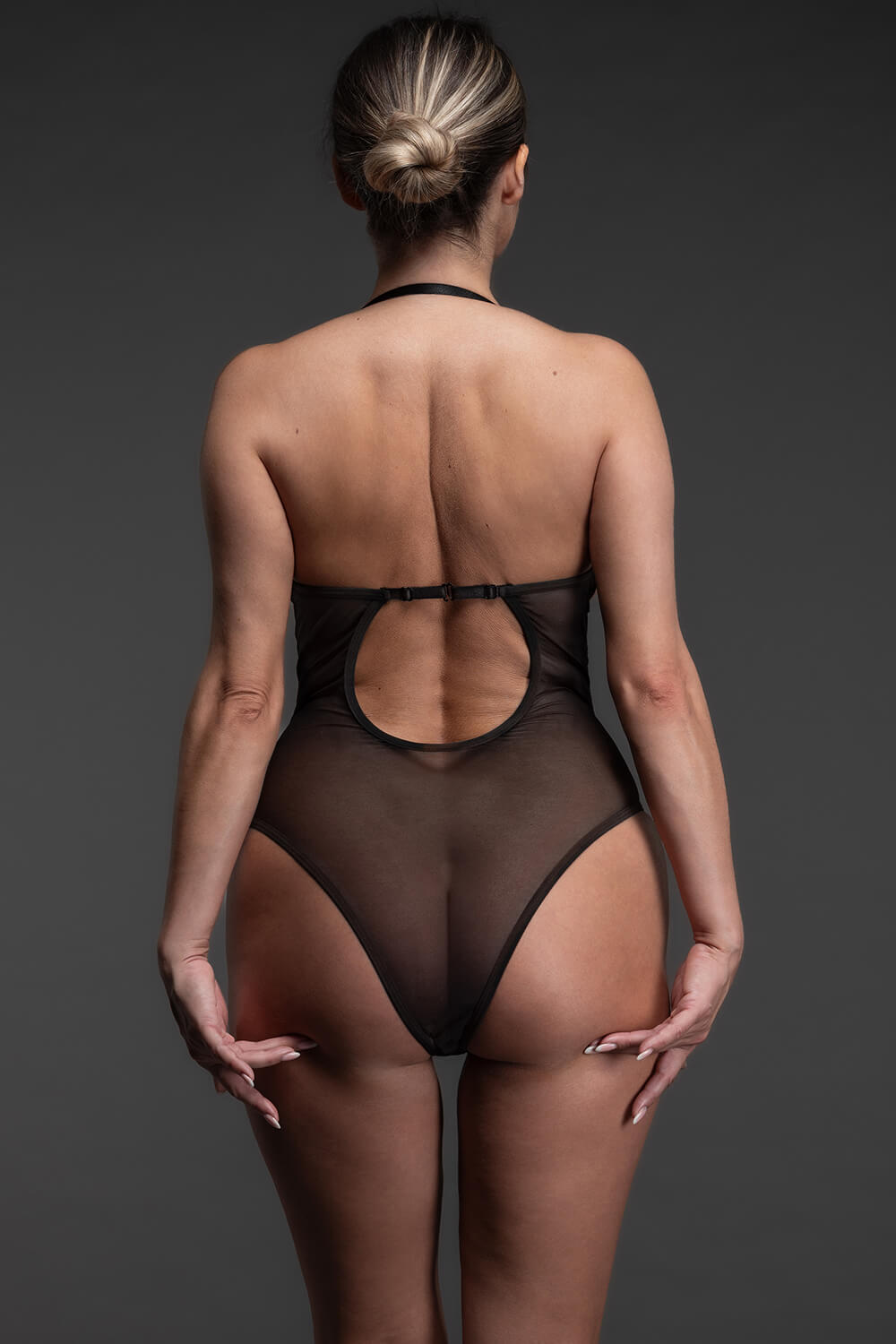 Halter body Mesh back